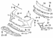 Toyota Engine Cover Diagram - 51441-07050