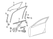 2009 Toyota Camry Window Run Diagram - 68151-06030