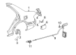 2004 Toyota Camry Fuel Door Diagram - 77350-33080