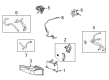 2020 Toyota Highlander Oil Cooler Diagram - 32910-0E080