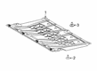 Toyota GR Supra Engine Cover Diagram - 51410-WAA01