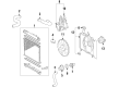 Scion Cooling Fan Assembly Diagram - 16361-40080