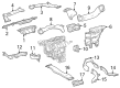 Toyota bZ4X Air Duct Diagram - 87213-42090