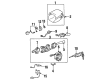 1996 Toyota Avalon Dimmer Switch Diagram - 84140-07010