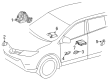 2022 Toyota Venza Air Bag Diagram - 73960-48120