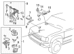 2001 Toyota Camry Igniter Diagram - 89621-35020