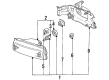 1990 Toyota Corolla Headlight Diagram - 81105-1A750