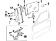 Toyota Paseo Door Seal Diagram - 68215-0W010