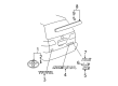 Toyota Avalon Emblem Diagram - 75404-AC010