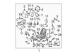 2006 Toyota Avalon Seat Cover Diagram - 71074-AC240-A1