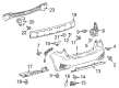 2018 Toyota Yaris Bumper Diagram - 52159-0U921