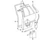 1994 Toyota Camry Door Moldings Diagram - 75741-06916