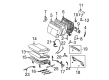 Toyota Sienna Seat Cover Diagram - 79022-08050-B2