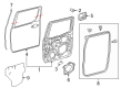 2019 Toyota Tacoma Door Seal Diagram - 67872-04030