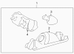 2008 Toyota RAV4 Light Socket Diagram - 81275-42070