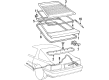 1989 Toyota Supra Liftgate Lift Support Diagram - 68905-19036