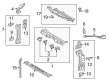 2020 Toyota Prius Prime Radiator Support Diagram - 53202-47902