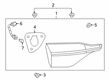 2020 Toyota Corolla Tail Light Diagram - 81580-02B60