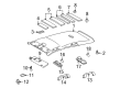 2010 Toyota Venza Dome Light Diagram - 81360-30050-A2