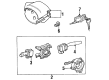 Toyota Tercel Clock Spring Diagram - 84306-12080