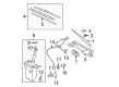 1984 Toyota Starlet Windshield Wiper Diagram - 85212-YZZ15-TM