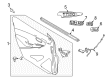 Toyota Yaris iA Door Seal Diagram - 68171-WB002