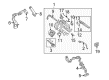 2013 Toyota Sequoia Blend Door Actuator Diagram - 87106-0C130