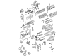 2000 Toyota Tundra Harmonic Balancer Diagram - 13407-50090