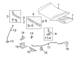 2006 Toyota Highlander Lift Support Diagram - 53440-48040