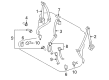 2014 Toyota FJ Cruiser Seat Belt Diagram - 73370-35260-C0