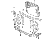 1986 Toyota Corolla Radiator Diagram - 16400-15200