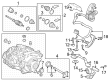 Toyota Corolla Cross Transfer Case Seal Diagram - 90311-38103