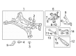 Toyota Rear Crossmember Diagram - SU003-10798