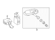 Toyota TPMS Sensor Diagram - 42607-0C101