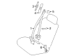 Toyota 4Runner Seat Belt Diagram - 73210-35601-E0