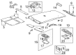 2000 Toyota 4Runner Dome Light Diagram - 81260-35060-B2