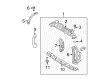 Toyota Radiator Support Diagram - 53201-52230