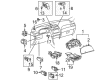 2006 Toyota Solara Blower Control Switches Diagram - 55900-AA020