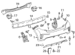 Toyota Yaris Bumper Diagram - 52159-52967