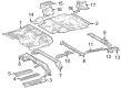 2023 Toyota Sequoia Floor Pan Diagram - 58311-0C180