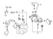 2014 Toyota Prius V Brake Fluid Pump Diagram - 47070-12020