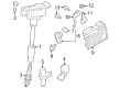 2023 Toyota Prius AWD-e Spark Plug Diagram - 90919-01289