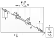 2021 Toyota Highlander Rack And Pinion Diagram - 44250-0E041