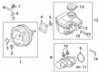 Toyota GR Supra Master Cylinder Repair Kit Diagram - 47201-WAA01