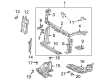 Scion Radiator Support Diagram - 53210-52111