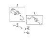 2005 Toyota Avalon Oxygen Sensor Diagram - 89465-07050