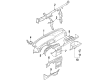 1990 Toyota Corolla Glove Box Diagram - 55550-01020-B1