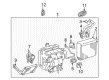 2004 Toyota Highlander Blower Motor Resistor Diagram - 87138-48040