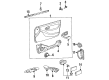 1996 Toyota Celica Weather Strip Diagram - 68220-20300