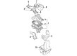 1991 Toyota Corolla Air Filter Box Diagram - 17705-16360
